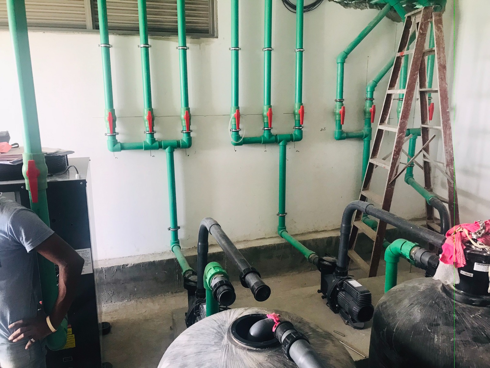 Swimming Pool Plant Room Piping - image 1